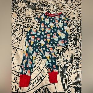 Posh peanut skye 12/18 set pajama bamboo